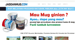 Desktop Screenshot of jagoanmug.com
